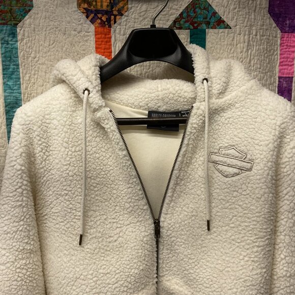 Harley-Davidson Enchanted Sherpa Jacket Woman's Size Large - Picture 4 of 5